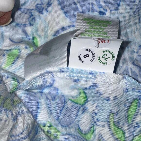 Lilly Pulitzer Frenchie Blue Designer CAMILLA SWING DRESS Preppy Classic | S - Picture 10 of 15